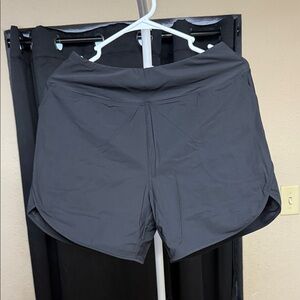 Women's Black Gym Shorts Waist 15 Medim